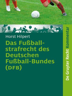 cover image of Das Fußballstrafrecht des Deutschen Fußball-Bundes (DFB)